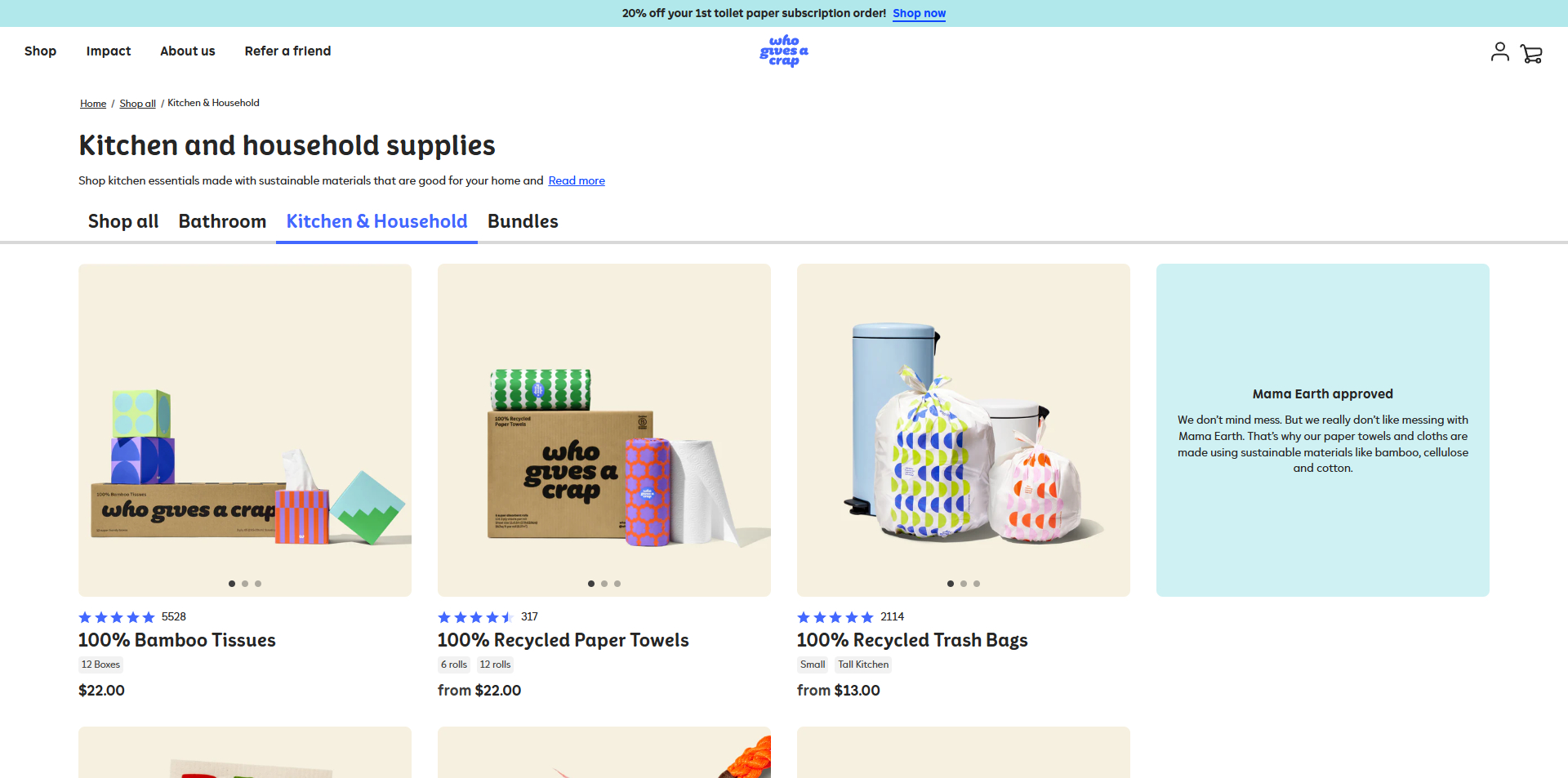 Who Gives A Crap coupons