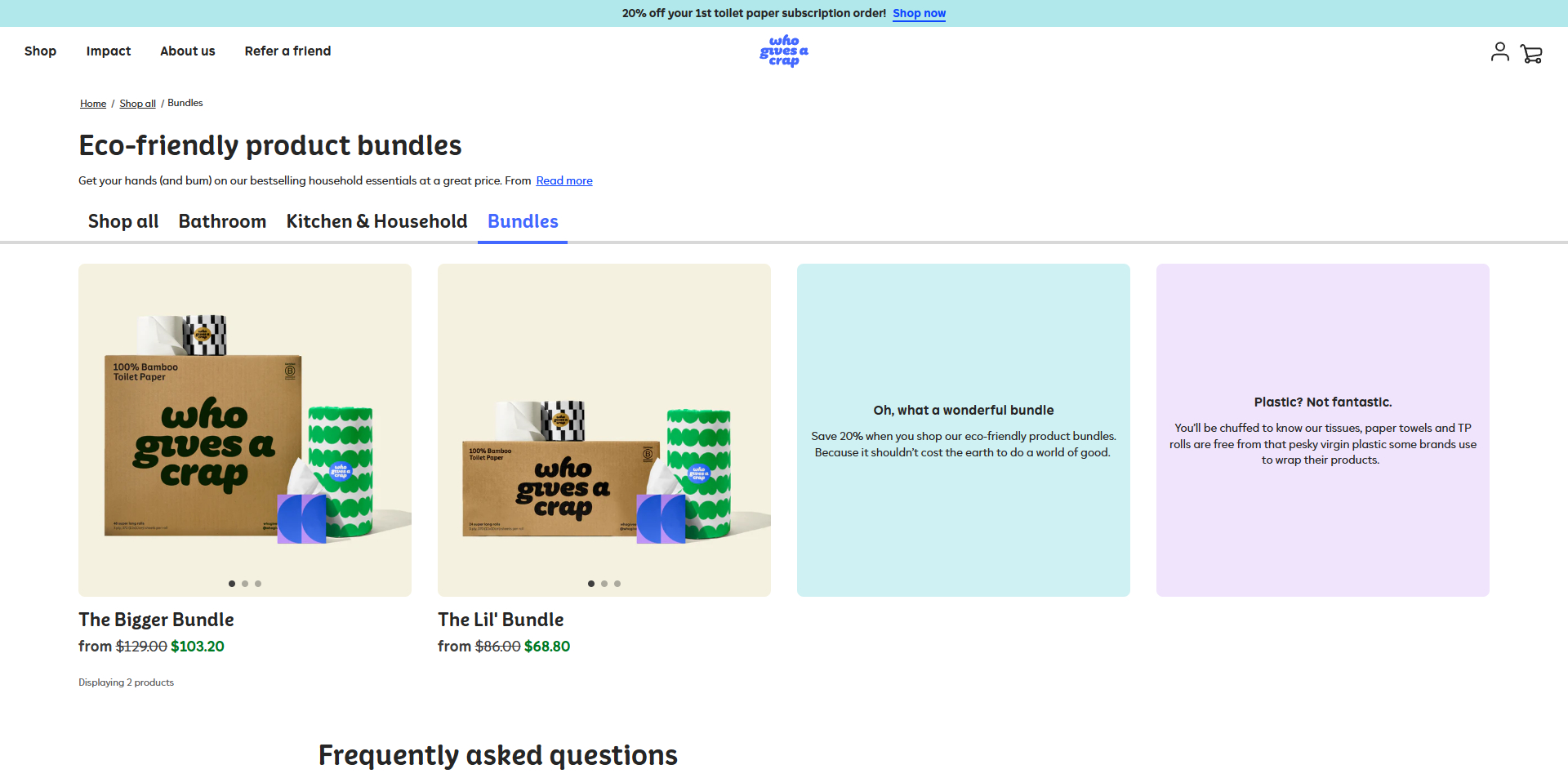 Who Gives A Crap Promo Code